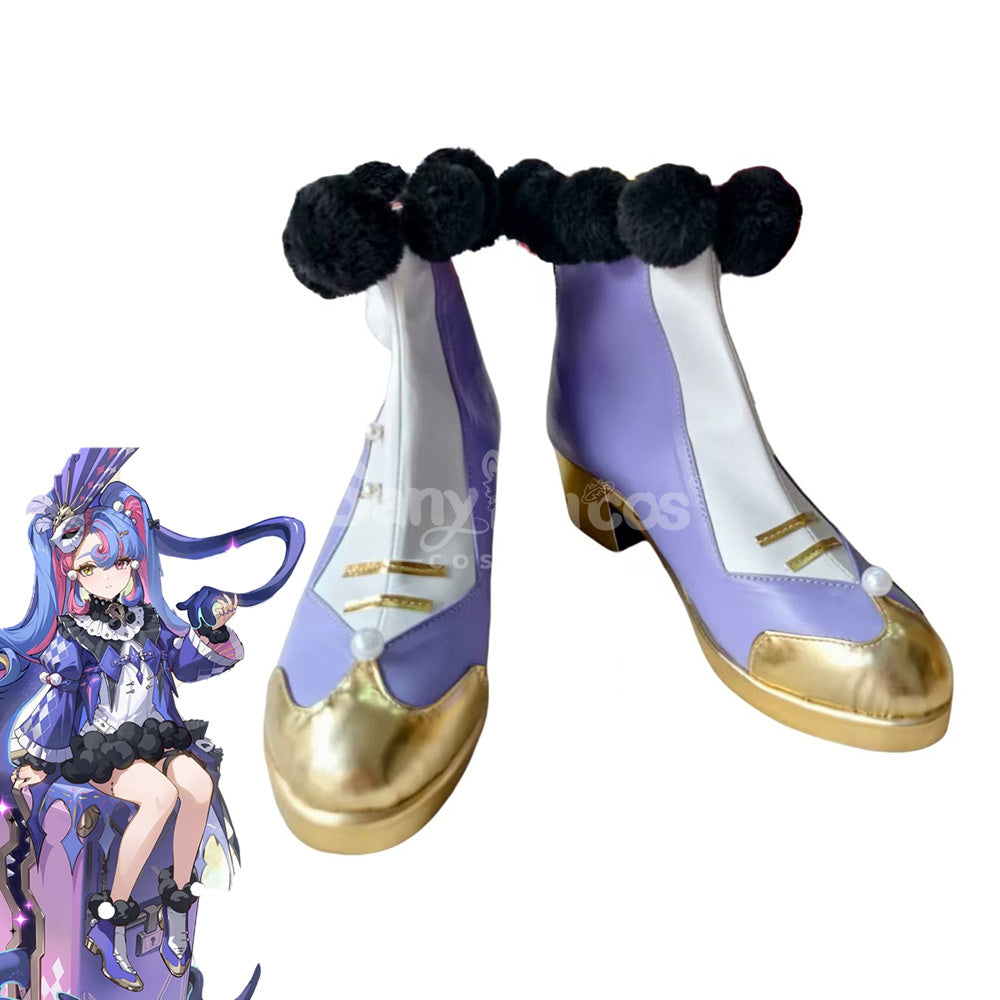 Game Wuthering Waves Cosplay Roccia Cosplay Shoes