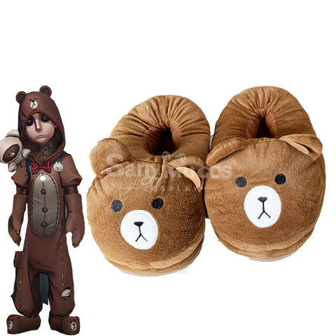 Game Identity V Cosplay Mercenary Brown Cosplay Shoes