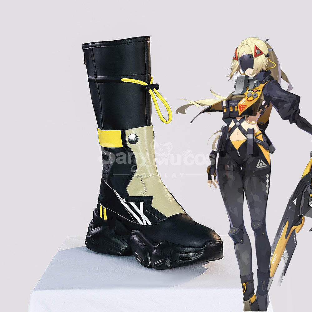 Game Zenless Zone Zero Cosplay Trigger Cosplay Shoes