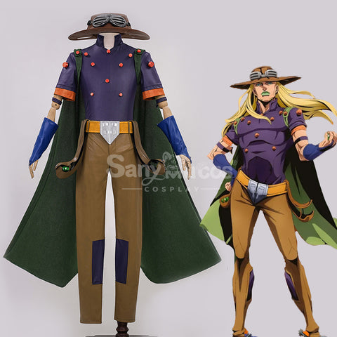 【Pre-Sale】Anime JoJo's Bizarre Adventure Cosplay Steel Ball Run Cosplay Costume