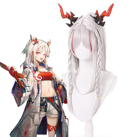【In Stock】Game Arknights Cosplay Nian Cosplay Wig Cosplay Wigs