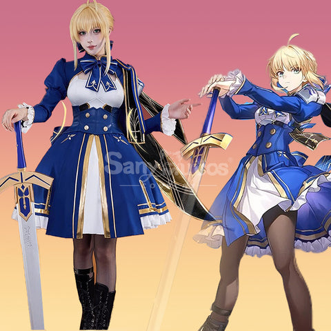 【Pre-Sale】Game Honkai: Star Rail Fate Grand Order Cosplay Saber Cosplay Costume Premium Edition