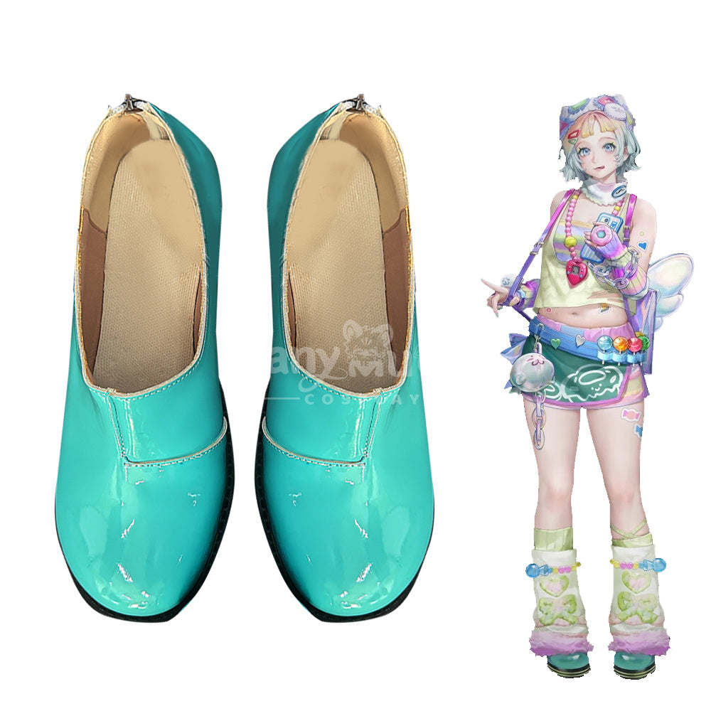 Game Path to Nowhere Cosplay Poffy Cosplay Shoes