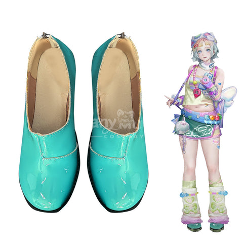 Game Path to Nowhere Cosplay Poffy Cosplay Shoes