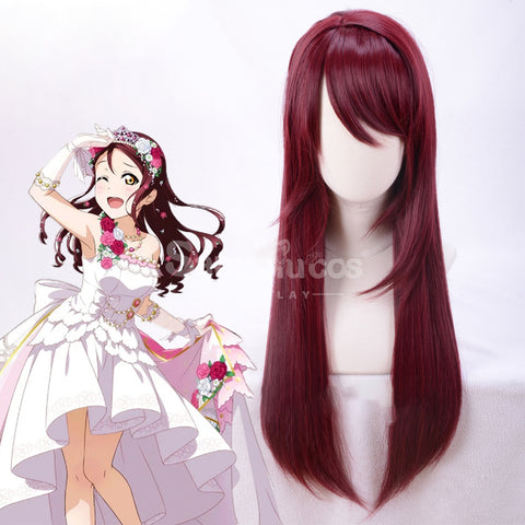 【In Stock】Anime Love Live! Sunshine!! Cosplay Riko Sakurauchi Cosplay Wig