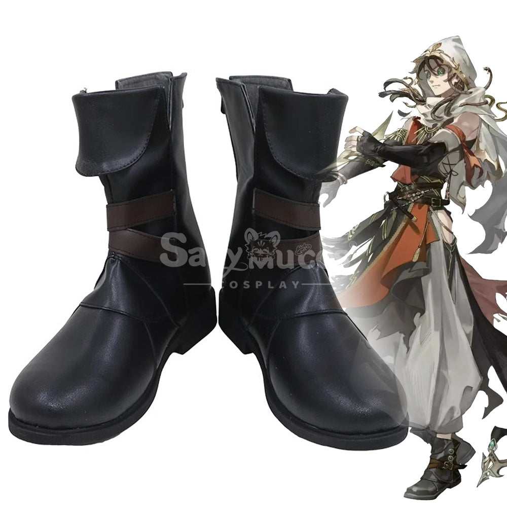 Game Identity V Cosplay Mercenary Naib Subedar Cosplay Shoes