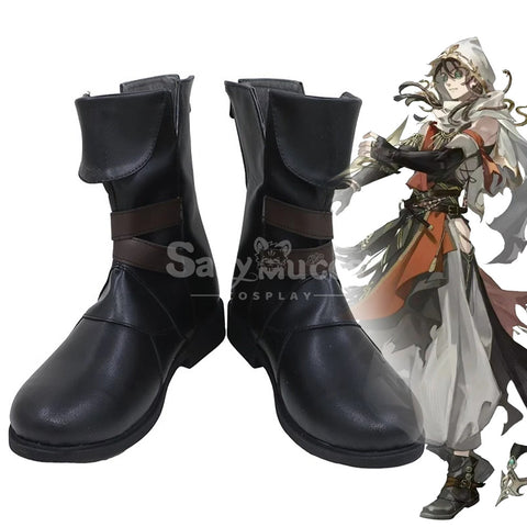 Game Identity V Cosplay Mercenary Naib Subedar Cosplay Shoes