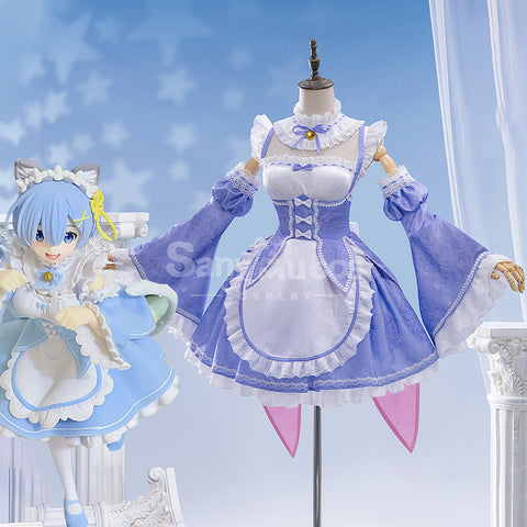 【Pre-Sale】Anime Re Zero Cosplay Rem Maid Cosplay Costume