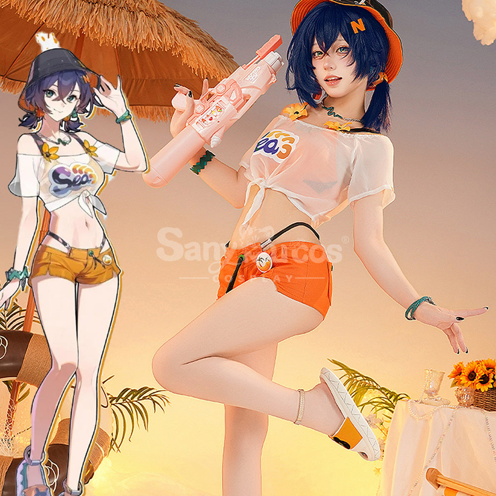 【In Stock】Game Zenless Zone Zero Cosplay Belle Swimsuit Cosplay Costume Cosplay Costumes