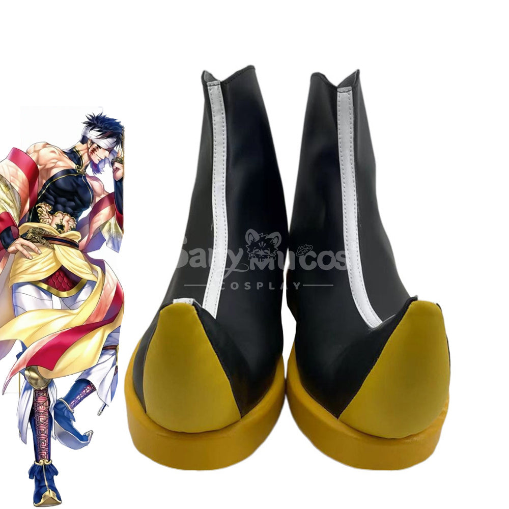 Anime Record of Ragnarok Cosplay Qin Shi Huang Shikōtei Cosplay Shoes