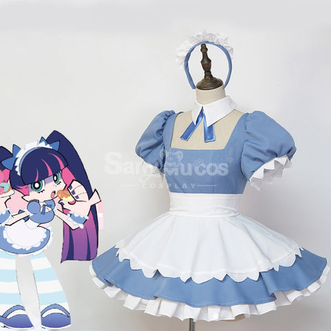 【In Stock】Anime New Panty & Stocking with Garterbelt × SWEETS PARADISE Cosplay Maid Stocking Cosplay Costume