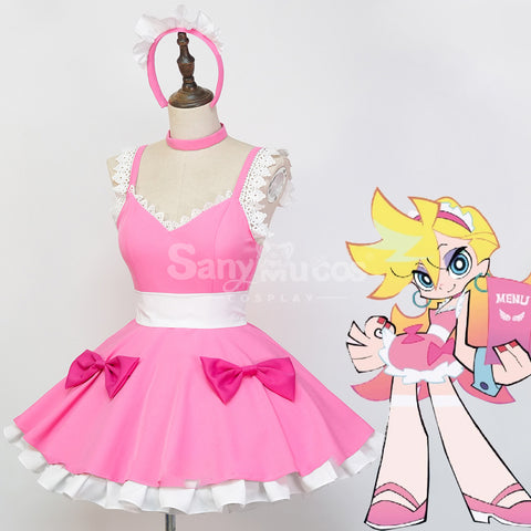 【In Stock】Anime New Panty & Stocking with Garterbelt × SWEETS PARADISE Cosplay Maid Panty Cosplay Costume