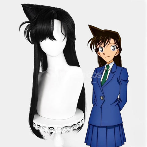 【In Stock】Anime Case Closed Cosplay Ran Mouri Cosplay Wig Cosplay Wigs