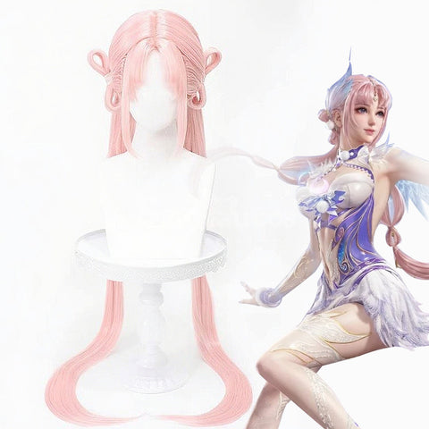 【In Stock】Game Naraka: Bladepoint Cosplay Yinziping Cosplay Wig Cosplay Wigs