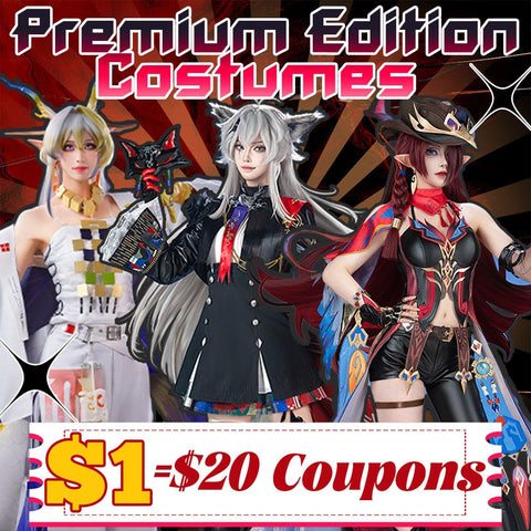 【💎$1=$20 Coupons】Sanymucos Premium Edition Cosplay Costumes