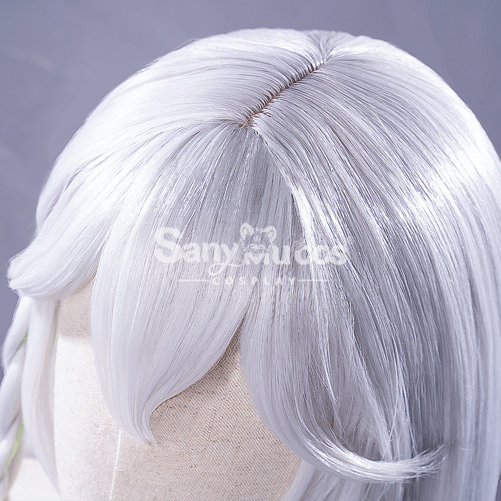 【In Stock】Game Genshin Impact Nahida Kusanali Lesser Lord White And Green Weave Long Cosplay