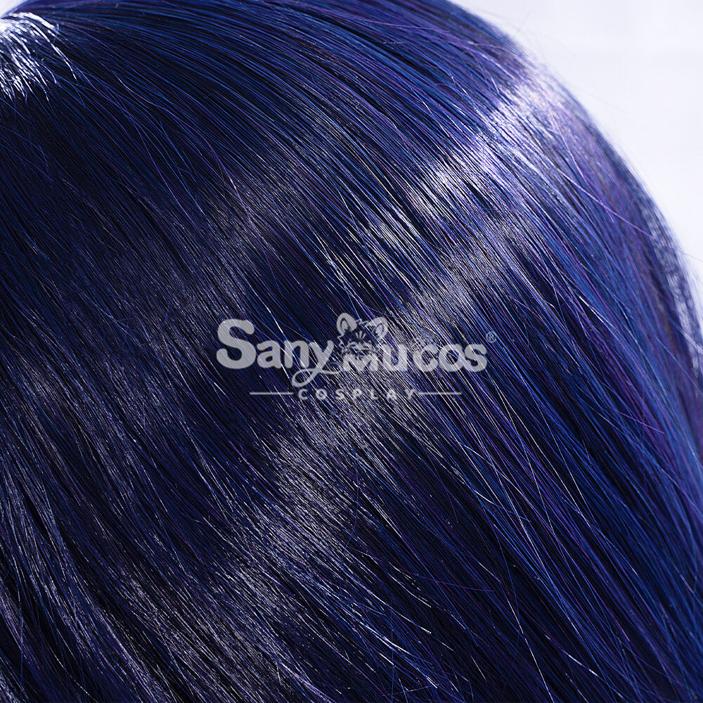 【In Stock】Game Genshin Impact Inazuma Baal Raiden Shogun Blue And Purple Gradient Long Weave