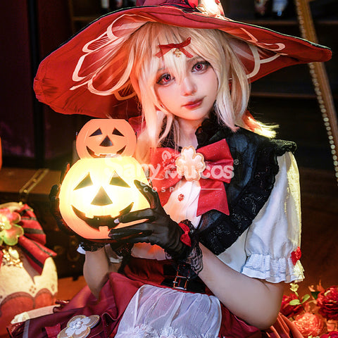 【48H To Ship】Game Genshin Impact Cosplay Blossoming Starlight Klee Cosplay Costume Premium Edition