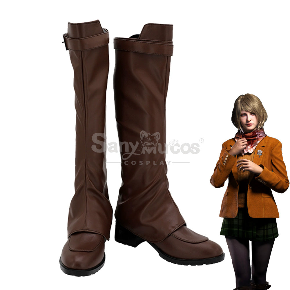 Game Resident Evil 4 Remake Cosplay Ashley Graham Cosplay Shoes