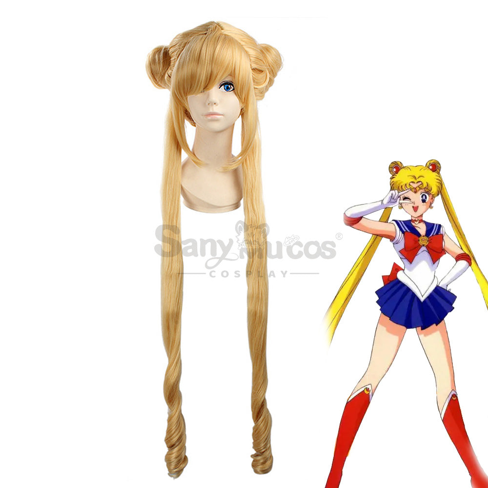 【In Stock】Anime Sailor Moon Cosplay Sailor Moon Usagi Tsukino Cosplay Wig