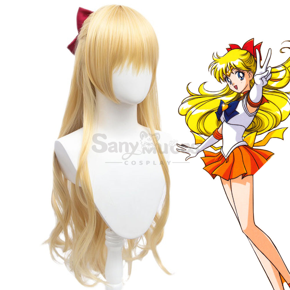 Anime Sailor Moon Cosplay Sailor Venus Minako Aino Cosplay Wig