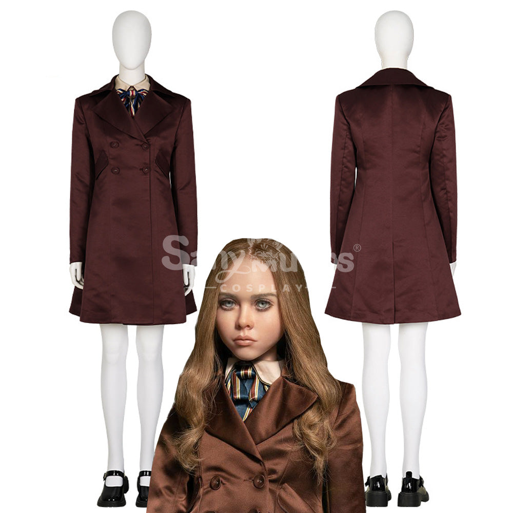 【Custom-Tailor】Movie M3GAN Cosplay Megan Coat Cosplay Costume