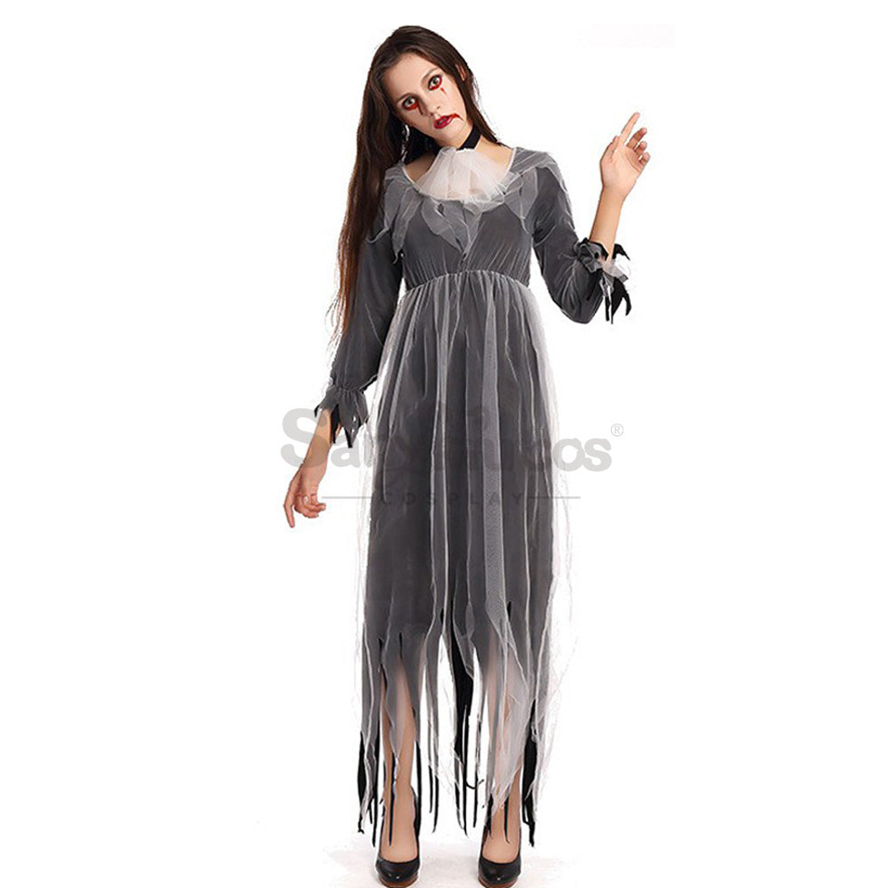 【In Stock】Halloween Cosplay Ghost Wife Cosplay Costume