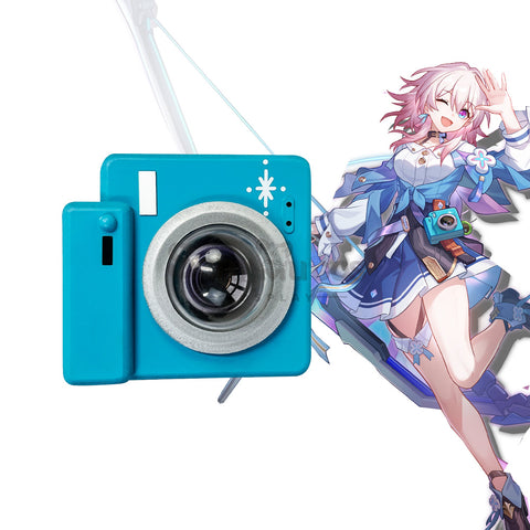 Game Honkai: Star Rail Cosplay Astral Express March 7th Camera Cosplay Prop