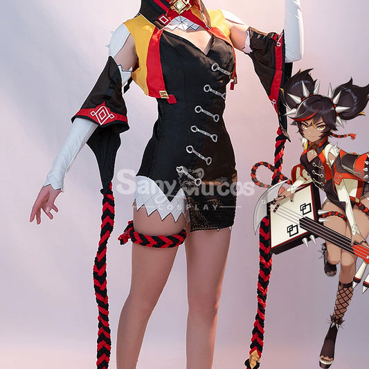 【In Stock】Game Genshin Impact Cosplay Xinyan Cosplay Costume 1000
