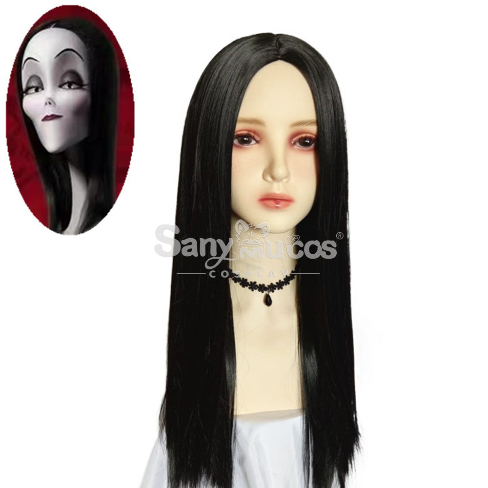 【In Stock】Movie The Addams Family Cosplay Morticia Cosplay Wig