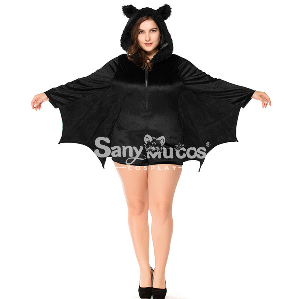 【In Stock】Halloween Cosplay Bat Vampire Suit Cosplay Costume Plus Size