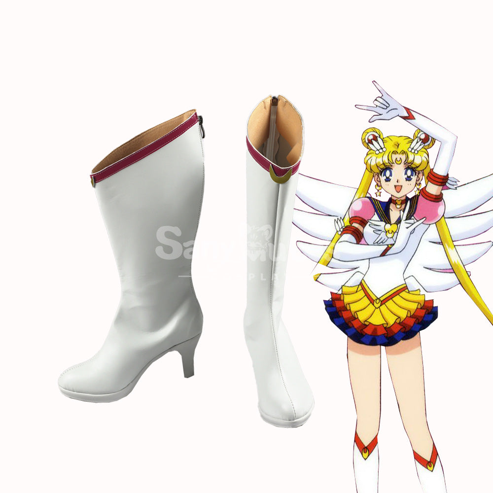 【In Stock】Anime Sailor Moon Eternal Cosplay Sailor Moon Usagi Tsukino Cosplay Shoes
