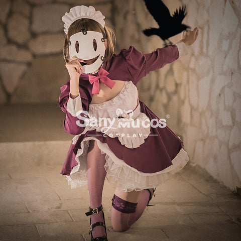【In Stock】Anime High-Rise Invasion Cosplay Sniper Mask Maidsuit Cosplay Maid Costume