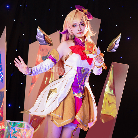 【In Stock】Game League of Legends Cosplay Star Guardian Seraphine Cosplay Costume