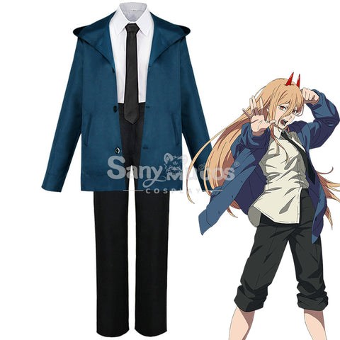 【In Stock】Anime Chainsaw Man Cosplay Power Cosplay Costume
