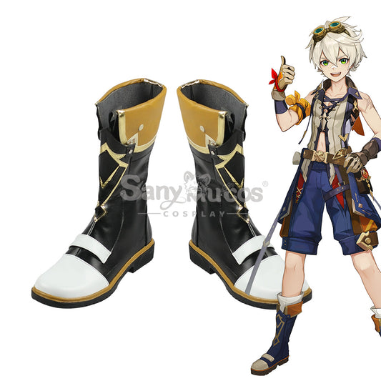 【In Stock】Game Genshin Impact Cosplay Bennett Cosplay Shoes 1000