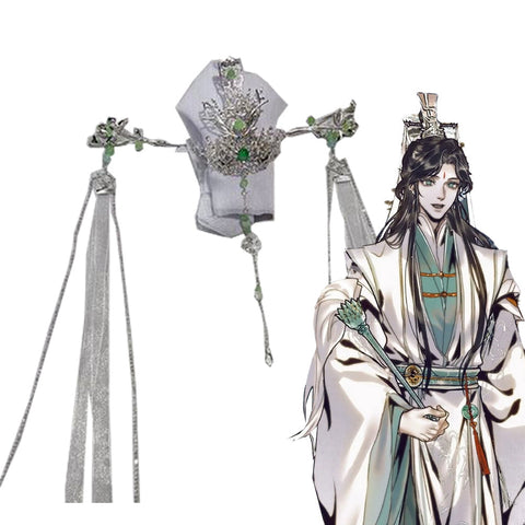 Anime Heaven Official's Blessing Cosplay Lady Wind Master Shi Qingxuan Headdress Accessory