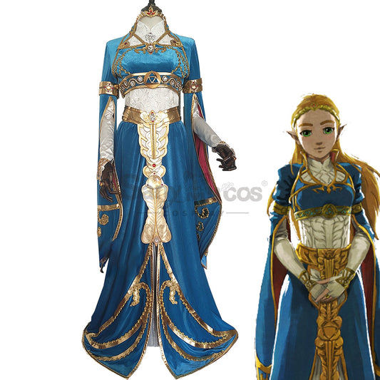 【Custom-Tailor】Game The Legend of Zelda Cosplay Princess Zelda Cosplay Costume - Premium Custom-made Attire 1000