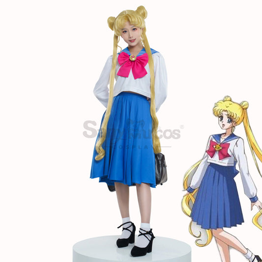 【In Stock】Anime Sailor Moon Cosplay Sailor Moon Usagi Tsukino Uniform Cosplay Costume 1000