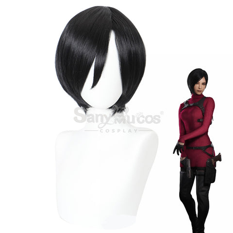 【In Stock】Game Resident Evil 4 Remake Cosplay Ada Wong Cosplay Wig