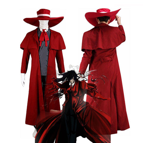 【In Stock】Anime Hellsing Cosplay Alucard Cosplay Costume