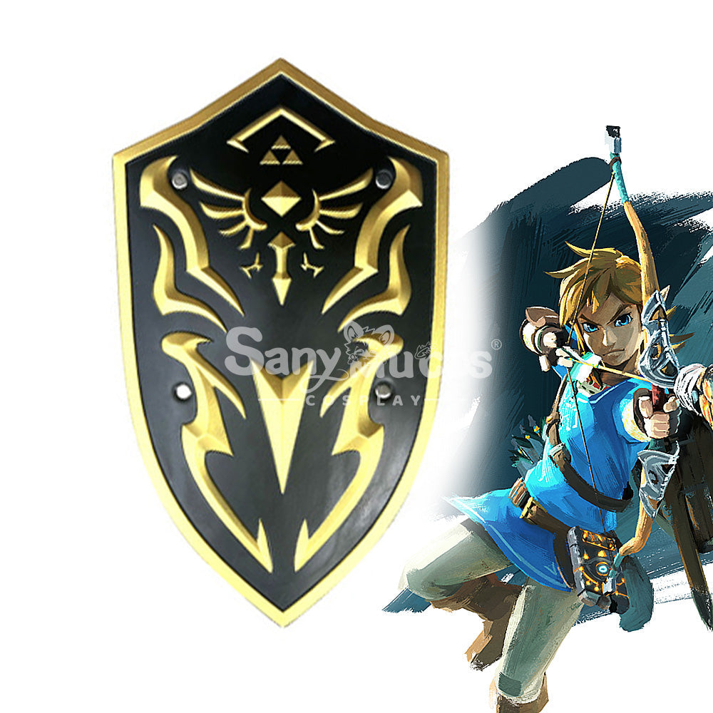 【In Stock】Game The Legend Of Zelda Cosplay Link Royal Shield Prop