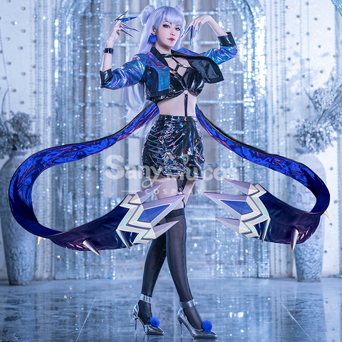 【In Stock】Game League of Legends Cosplay K/DA Evelynn Cosplay Costume