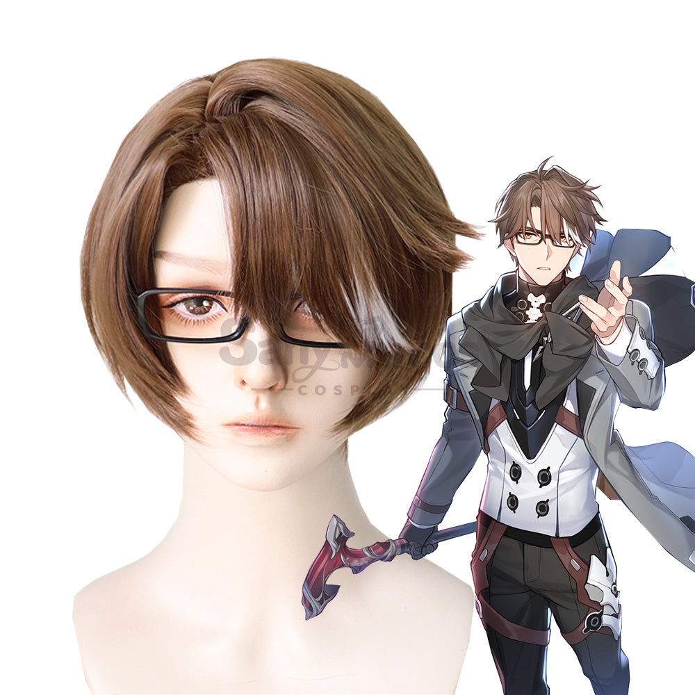 Game Honkai: Star Rail Cosplay Astral Express Welt Yang Wig Wigs