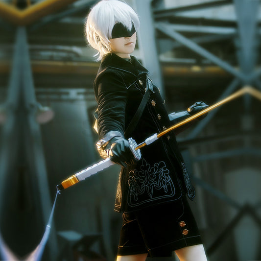 【In Stock】Game NieR: Automata Cosplay YoRHa No.9 Type S Cosplay Costume 1000