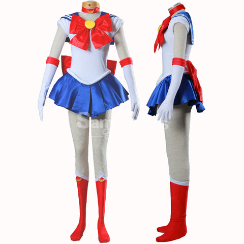 【In Stock】Anime Sailor Moon Cosplay Sailor Moon Usagi Tsukino Battle Suit Cosplay Costume
