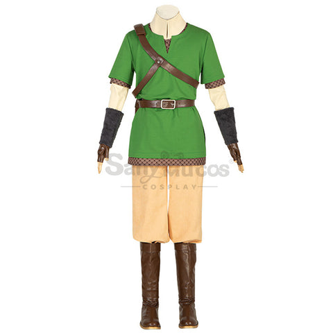 Game The Legend of Zelda Cosplay Green Link Green Cosplay Costume