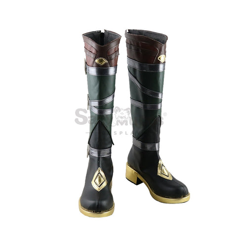 【In Stock】Game Genshin Impact Cosplay Razor Shoes Boots