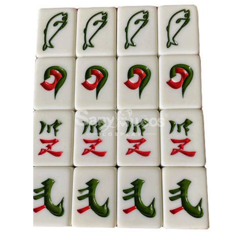 【In Stock】Game Honkai: Star Rail Cosplay Xianzhou Luofu Qingque Mahjong Cosplay Prop