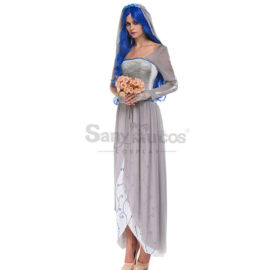 【In Stock】Halloween Cosplay Bloody Ghost Wife Cosplay Costume 1000
